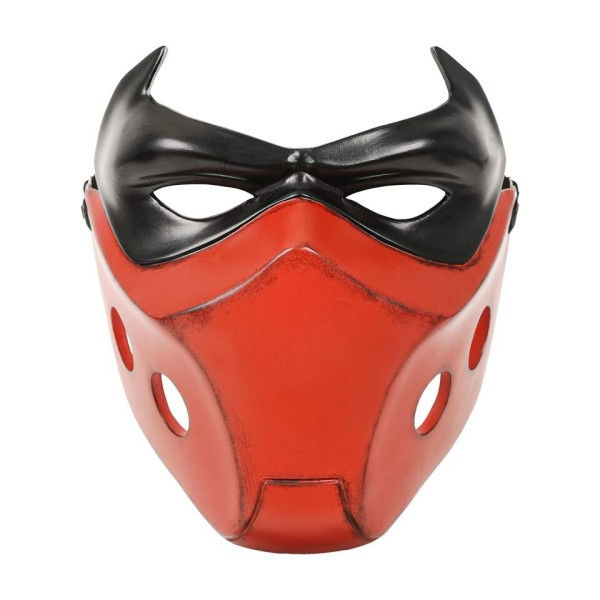 Punainen huppu naamio  Upea taide kokoelma Jason Todd Resin kypärä Halloween Cosplay rekvisiitta
