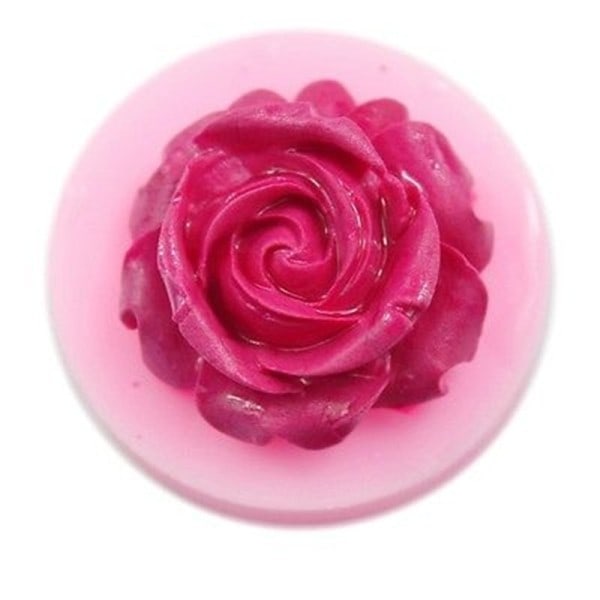 3D Rose Blomst Silikon Mugg