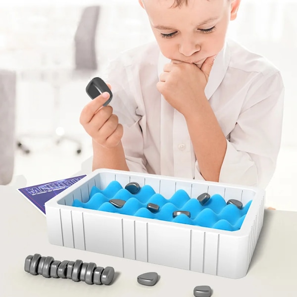 Barn magnet schack pussel pjäser strid spel bräda leksak