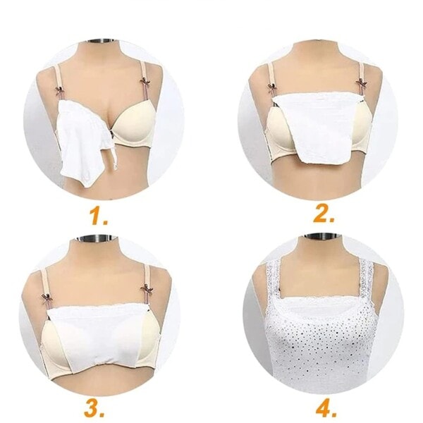 Mock Camisole Bra Cleavage Dækning Til Damer Damer Lace Clip-on Mock Camisole Bra