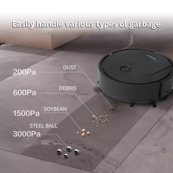 Smart Sweeping Robot Husholdning Mini Intelligent Sweeping Robot Sweeping Draging Sug Alt i maskin
