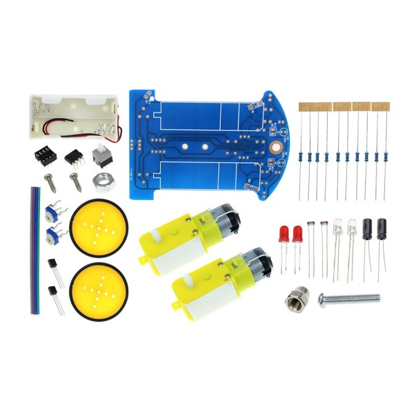 D2-1 DIY Kit Älykäs seuranta Line Smart Car Kit TT Motor Electronic DIY Kit Smart Patrol Automobile parts