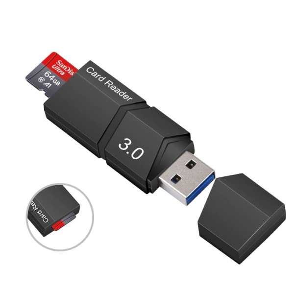 USB 3.0 Card Reader 2.0 For USB Micro SD Adapter Flash Drive Smart Memory Card Reader