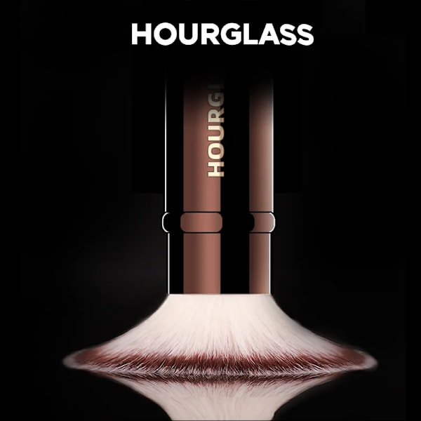 Timglas Smink Borstar Powder Foundation Concealer rouge