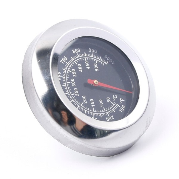 500 ℃ 1000℉ Degree Stegt Grill BBQ Smoker Grill Termometer Temp Måler