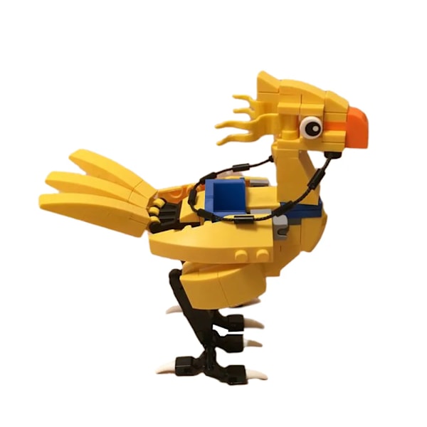 Final Bird Chocobo Building Blocks Set Idea Assemble Cloud Strife And Sephiroth Lelut