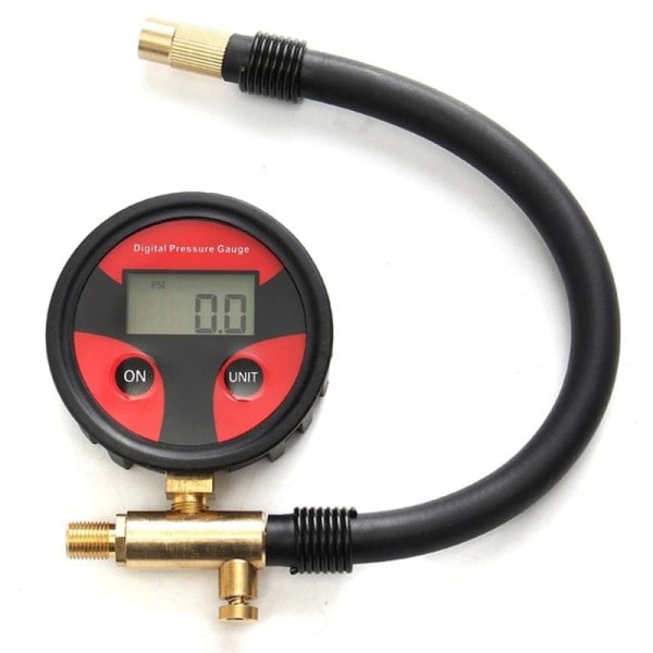 Digital däck däck tryck mätare 200PSI LCD manometer