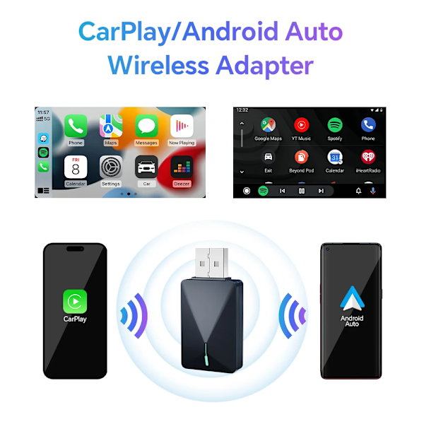 Trådløs carplay MINI U3 trådløs Android auto Smart Box