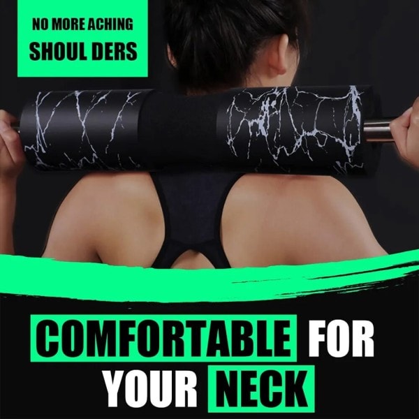 Skivstång Pad Squat Pad För Knäböj Nack Skulder Skyddande Lunges Höft Stöt