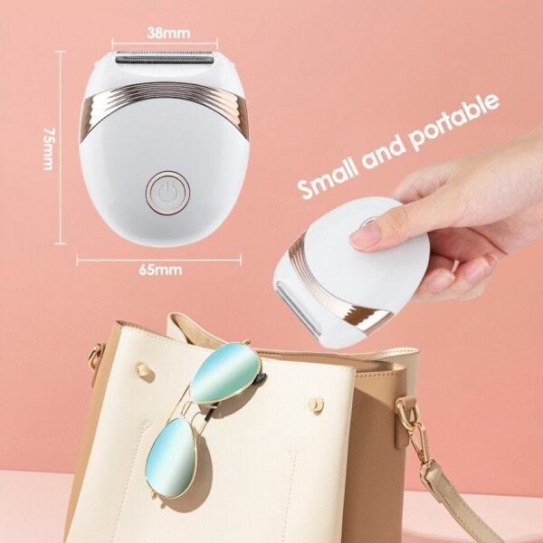 Elektrisk Epilator Dame Shaver Mini Elektrisk Hårfjerning Enhed
