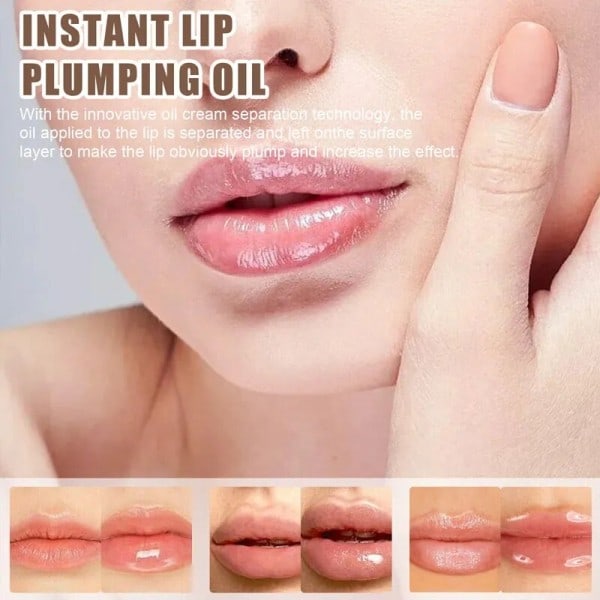 Læbe Plump Serum Forøg Læbe Elasticitet Øjeblikkelig Volumiserende Esentiel Olie Reducer Fine Linjer Reparation