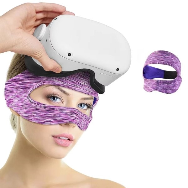VR tilbehør øye maske deksel pustende svette bånd