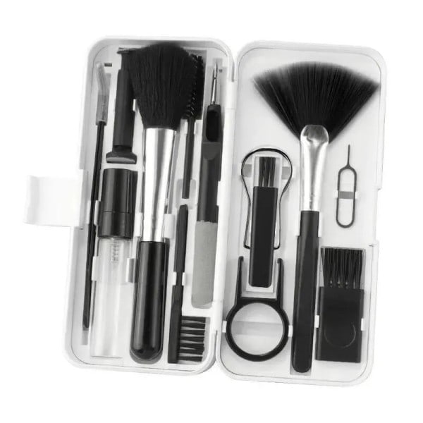 Q10 Multi-Piece Cleaning Kit, Multi-Functional Laptop Screen Cleaner, Mobil Phone Cleaner Tools, Hörlurar, Tangentbord Rengöring