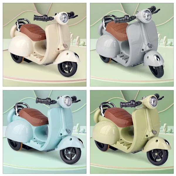 Labubu Docka Mini Elektrisk Motorcykel,labubu Docktillbehör