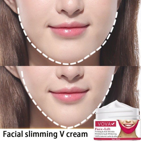 30ML Face Lifting Blankning Cream Ansiktsbehandling Firming Kraftfull V-Line Återfuktande Anti-rynk Anti-Aging Ansikts Crème