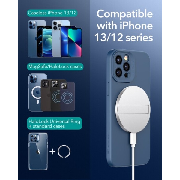 Trådløs Oplader til iPhone 13 Pro Max 7,5W Qi Hurtig Opladning A til C Trådløs Oplader til iPhone 12 Pro