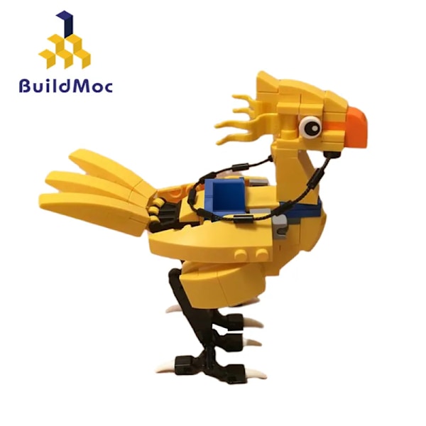 Final Bird Chocobo Building Blocks Set Idea Assemble Cloud Strife And Sephiroth Lelut