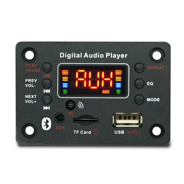 Trådlös Bluetooth 5.0 MP3 WMA Dekoder Kort Bil Ljud USB TF FM Radio Modul