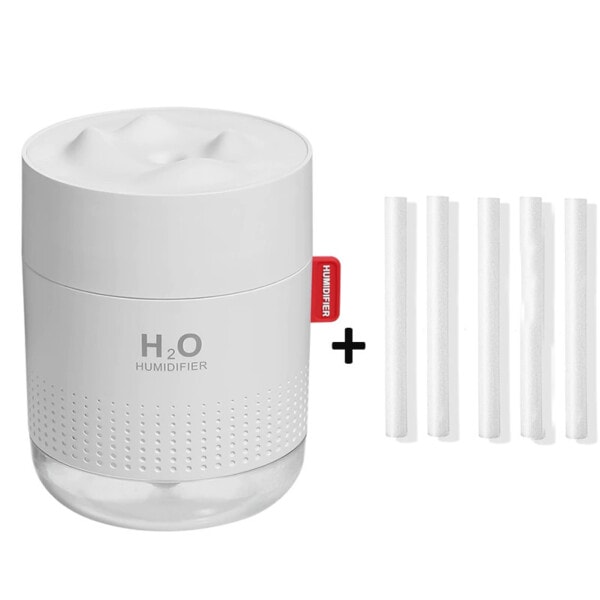 USB Luft Diffuser Med Romantisk Nat Lampe Fugter Difusor