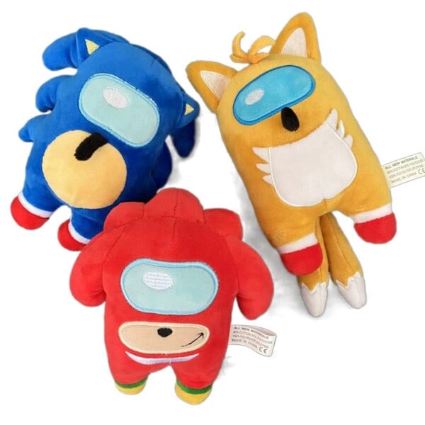 Shadow The Pinnsvin Plysj Dukke Leker Anime Animasjon Action Figur Myk Fylte Plysj Dukker