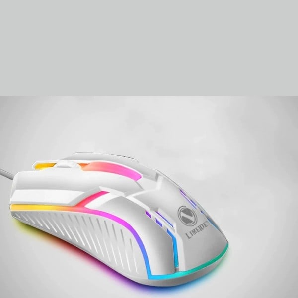 LED Lysende Bakgrunnsbelysning Kablet Mus USB Kablet For Skrivebord Bærbar PC Demp Kontor Datamaskin Gaming Mus