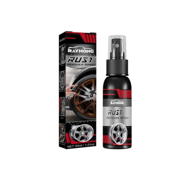 30ML Multi Purpose Rost Rengöring Spray Metal Yt Krom Lack Bil Underhåll Järn Pulver Rengöring Super Rostborttagare Rengöringsmedel