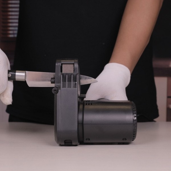 Elektrisk Kniv Sliper Profesjonell Saks Kniv Slipere Hvitestein Kniv Sliper