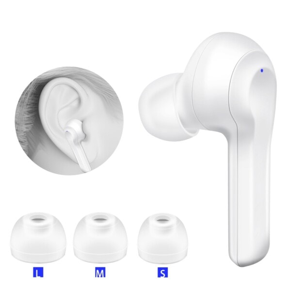 Ladattavat kuulolaitteet Bluetooth äänipuhelimella