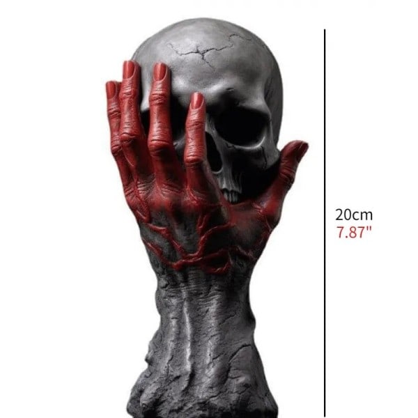 Gothic Furious God's Hand Resin Hantverk Ornament