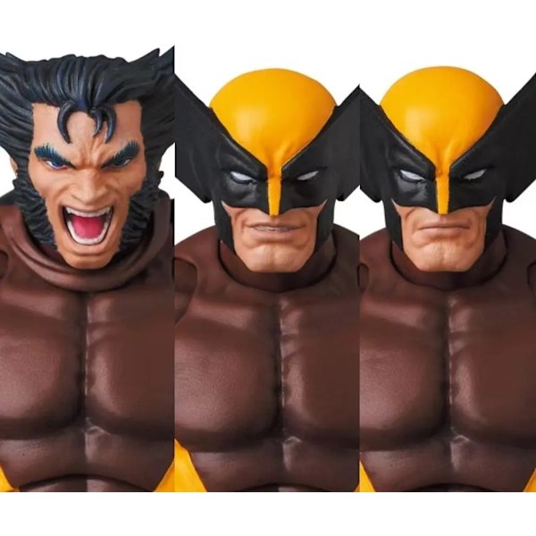 138 Wolverine Figur Brun Comic X-Men Action Figure Shf Anime Figurine Ko Model Toy Doll