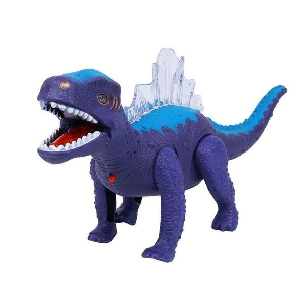 Elektrisk dinosaur legetøj Pædagogisk legetøj til børn Med musik Lys Walk Lyde Model Legetøj