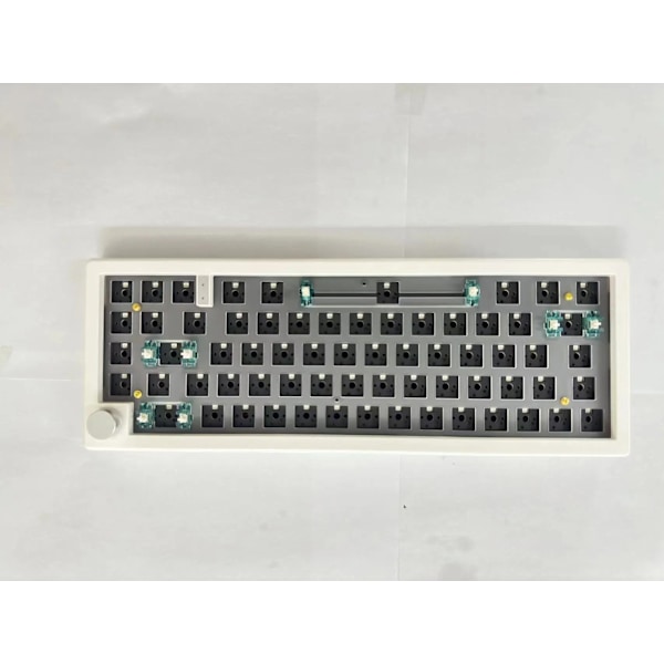 Mekaniskt tangentbord kit hot-swappable bluetooth 2.4G trådlöst RGB bakgrundsbelyst packning struktur tangentbord