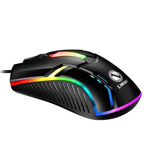 LED Lysende Bakgrunnsbelysning Kablet Mus USB Kablet For Skrivebord Bærbar PC Demp Kontor Datamaskin Gaming Mus