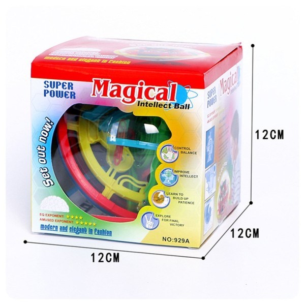 3D Magisk Perplexus Maze Ball Intellekt Ball Rullende Puslespil Terninger Spil