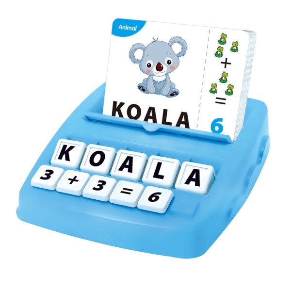 Børn's undervisningslegetøj understøttende alfabet regnespil for drenge og piger 4-12 år gammelt gavelegetøj