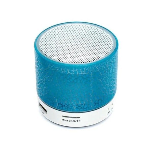 Bluetooth Mini Høyttaler Trådløs Høyttaler Fargerike LED TF Kort USB Subwoofer