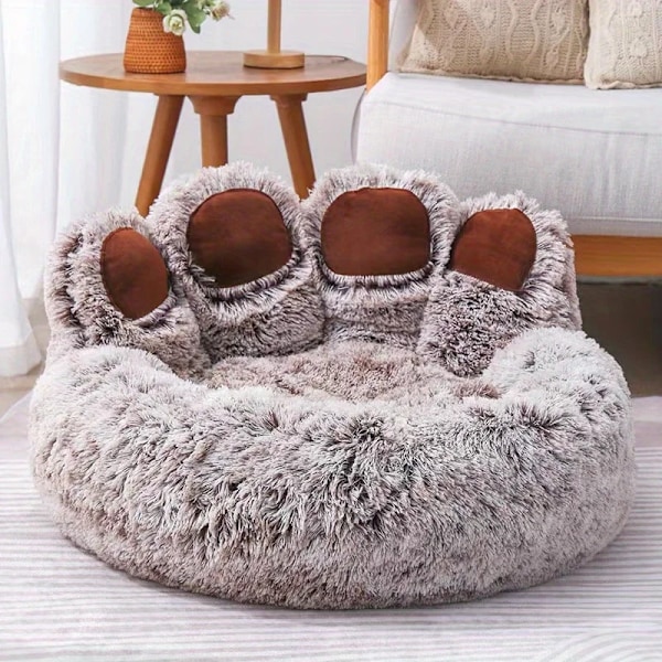 Paw Shape Bekväm Mysig Husdjur Sovande Sängar
