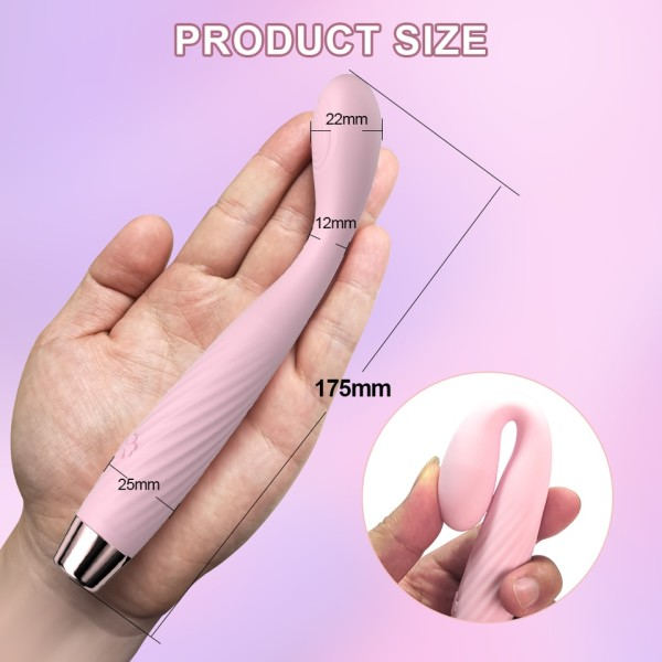 Nybegynner G-Spot Vibrator for Kvinner 8 Sekunder til Orgasme Fingerformede Vibber Nippel Klitoris Stimulator Sex leker