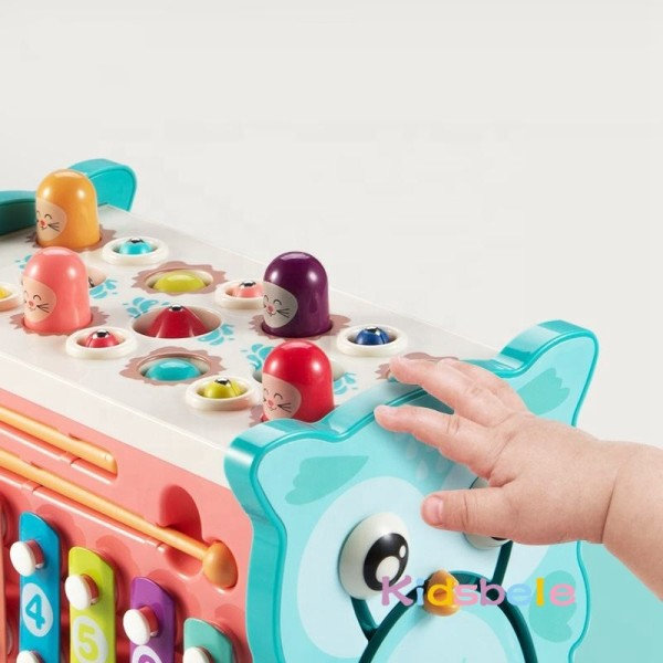 8 i 1 Fiske Spill Fine Motor Skill Småbarn Aktiviteter Baby Tidlig Læring Pedagogisk leketøy