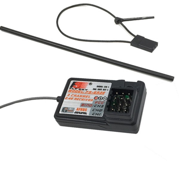 3 kanal 2.4G mottaker med Failsafe GT3B GR3C oppgradering for RC bil lastebil båt GT3 GT2 sender