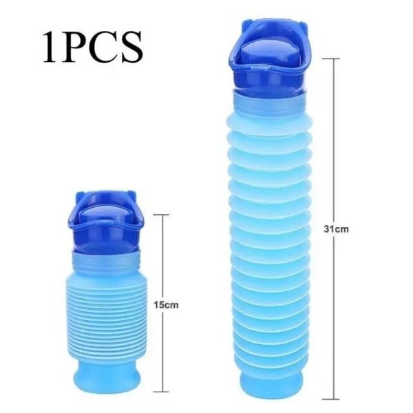 750ml Portabel Vuxen Urinal Utomhus Camping Hög Kvalitet Rese Urin Bil Kissning Kissa Mjuk Toalett