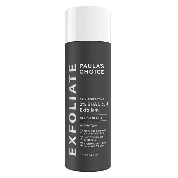 HUD PERFEKTERENDE 2 % BHA Væske Salisylsyre Eksfoliant Ansikts Exfoliant for Hormer Forstørrede porer rynker