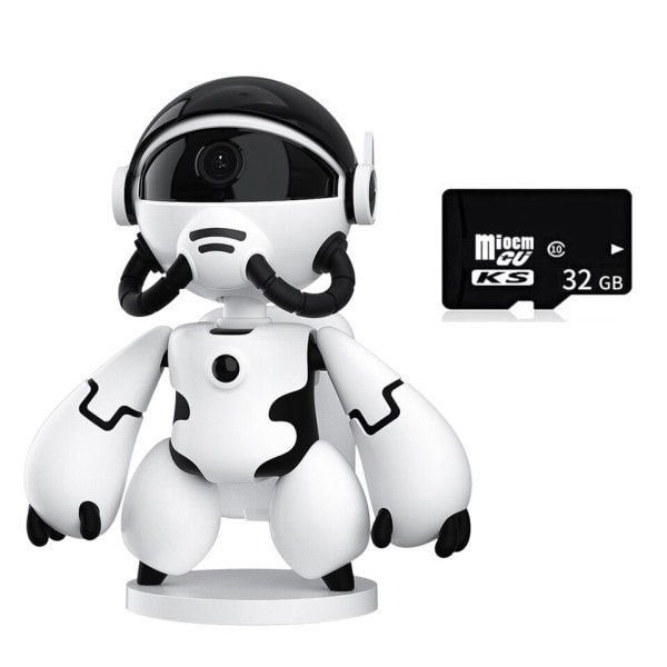 Sikkerhet Beskyttelse Smart Hjem Full HD 1080P Automatisk Overvåking IP TV Hjem Wifi Kamera Space Robot Baby Kamera Monitor