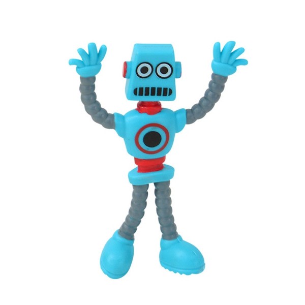 Fleksibel Bøybar Figurer Robot Leker Barn Gutter Morsomme Dekompresjon Dukke Fidget leker