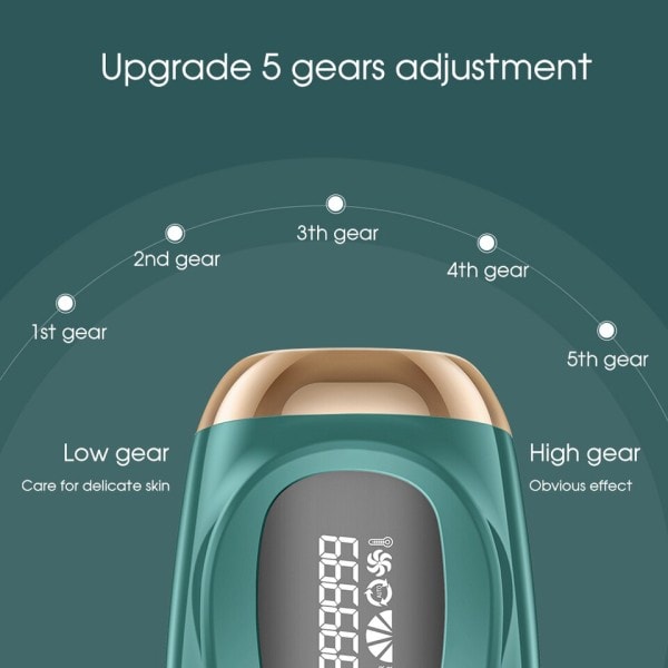 5 läge underarm epilator smärtfri hela kropp foto epilator