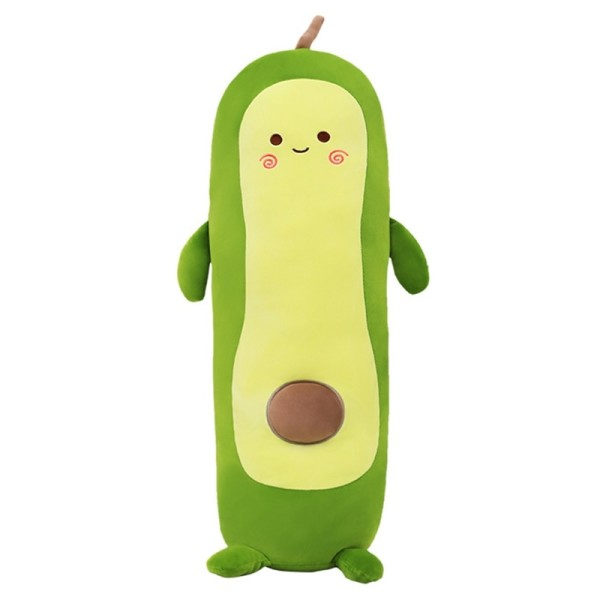 Grønn Avocado Plysj Leke Tegneserie Avocado Frukt Sove Dukke Puter Nydelige frukt Store puter