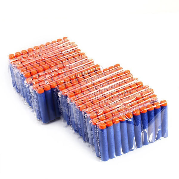 7,2 cm 100 bitar För Nerf Mjuka Kulor Dart Runda Huvud Refill Svamp Dart Barn Barn Leksaks pistol kulor För NERF N-Strike Blasters