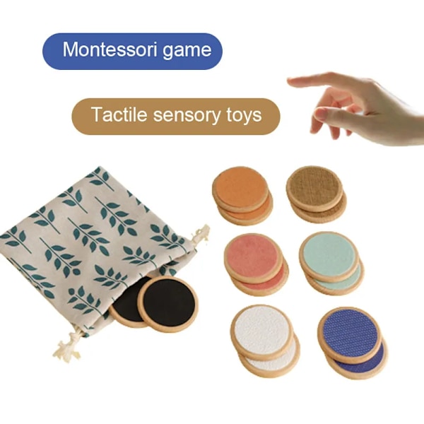 Taktil Bræt Matching Spil Taktilt Klassificering Farve Kognition Hukommelse Træning Børn Legetøj
