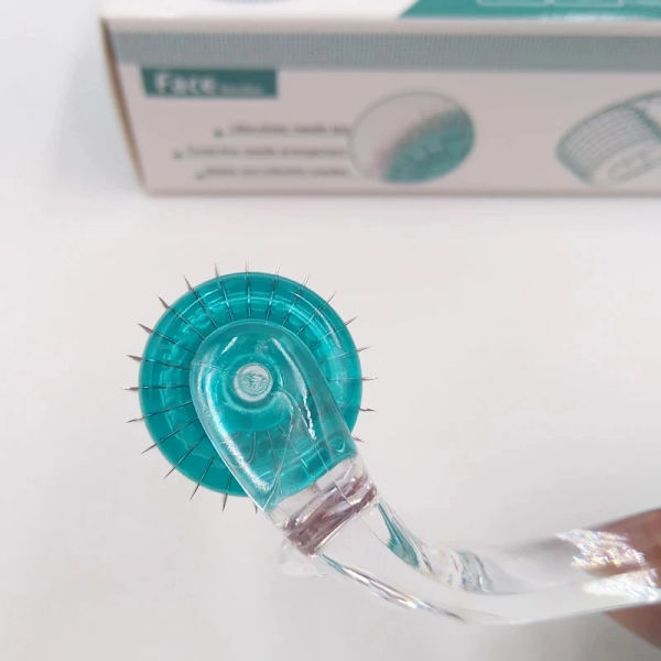 Bästa kvalitet Microblading Rostfritt Stål 192 Äkta Nål Hud Omvårdnad Roller Rynkla Exfoliering Reparation Föryngring Smink Verktyg