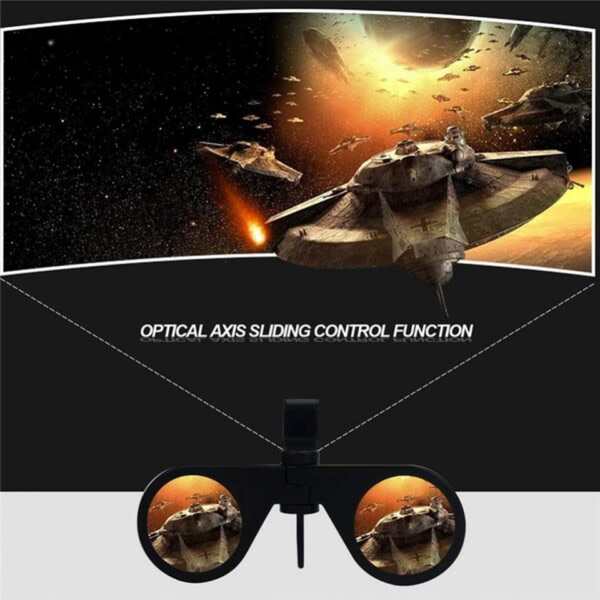 VR Briller 3D 3D VR Briller Bærbare Sammenleggbare VR Briller Enkle å bruke Bærbare Blassbare